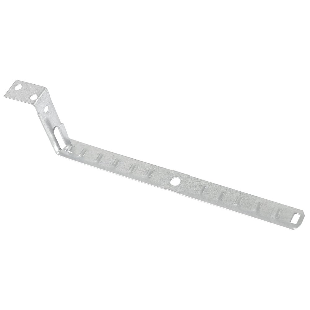 Xadnitu 100 Pack Stud Mounting Cable Support, Galvanized Steel Stud Supports with Locking Tab Silver Box Fasteners for All Indoor and Outdoor Cable Management Needs