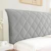 SPeesy Bed Headboard Cover Headboard Cover King Size Headboard Slipcover Dustproof Bed Head Cover for Bedroom Quilted Headboard Dustproof Protector Decor Cover Washable Thicken Stretch, 200cm view 1