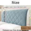 SPeesy Bed Headboard Cover Headboard Cover King Size Headboard Slipcover Dustproof Bed Head Cover for Bedroom Quilted Headboard Dustproof Protector Decor Cover Washable Thicken Stretch, 200cm view 2
