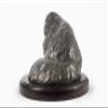 Art-Dog Dog Wooden Base Statue - Unique Edition ArtDog Collection - Handmade Dog Sculpture for Dog Lovers - Handmade Sculpture Indoor Dog Figurine  Statue Persian Cat view 4