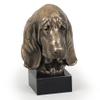 Art-Dog Dog Marble Statue - Unique Edition ArtDog Collection - Handmade Cold Cast Bronze Sculpture for Dog Lovers Indoor Dog Figurine  Statue Basset Hound view 4