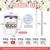 Maxcheck 6 Pcs Christmas Teacher Appreciation Gifts Mugs Bulk 16oz Thank You Teacher Stainless Steel Tumblers Inspirational Insulated Coffee Cups with Handle Lids Straw for Women Birthday Gifts view 3