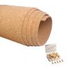 Cork roll Durable Cork Wall Board Roll, High Density Cork Wallpaper Easy to Clean, for Wall Decorative Office Home Kitchen (Size : 1.22x2.46m/48.03x96.85in) view 1