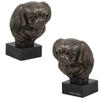 Art-Dog Dog Marble Statue - Unique Edition ArtDog Collection - Handmade Cold Cast Bronze Sculpture for Dog Lovers Indoor Dog Figurine  Statue Tibetian Spaniel view 1