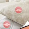 OBONG Wool Pillow Top Mattress Topper Queen Soft Sherpa Mattress Pad Bed Breathable Fluffy Down Alternative Twin Full King Quilted Fitted Futon Mattresses (Color : White, Size : Twin-90 * 200cm) view 2