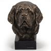 Art-Dog Dog Marble Statue - Unique Edition ArtDog Collection - Handmade Cold Cast Bronze Sculpture for Dog Lovers Indoor Dog Figurine  Statue Saint Bernard view 3
