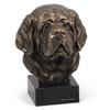 Art-Dog Dog Marble Statue - Unique Edition ArtDog Collection - Handmade Cold Cast Bronze Sculpture for Dog Lovers Indoor Dog Figurine  Statue Saint Bernard view 4