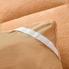 OBONG Extra Thick Sherpa Fleece Mattress Topper Full Size Down Alternative Japanese Floor Futon Mattress Queen King Soft Warm Quilted Bed Mattresses Pad (Color : Brown, Size : Queen-150 * 200cm) view 4