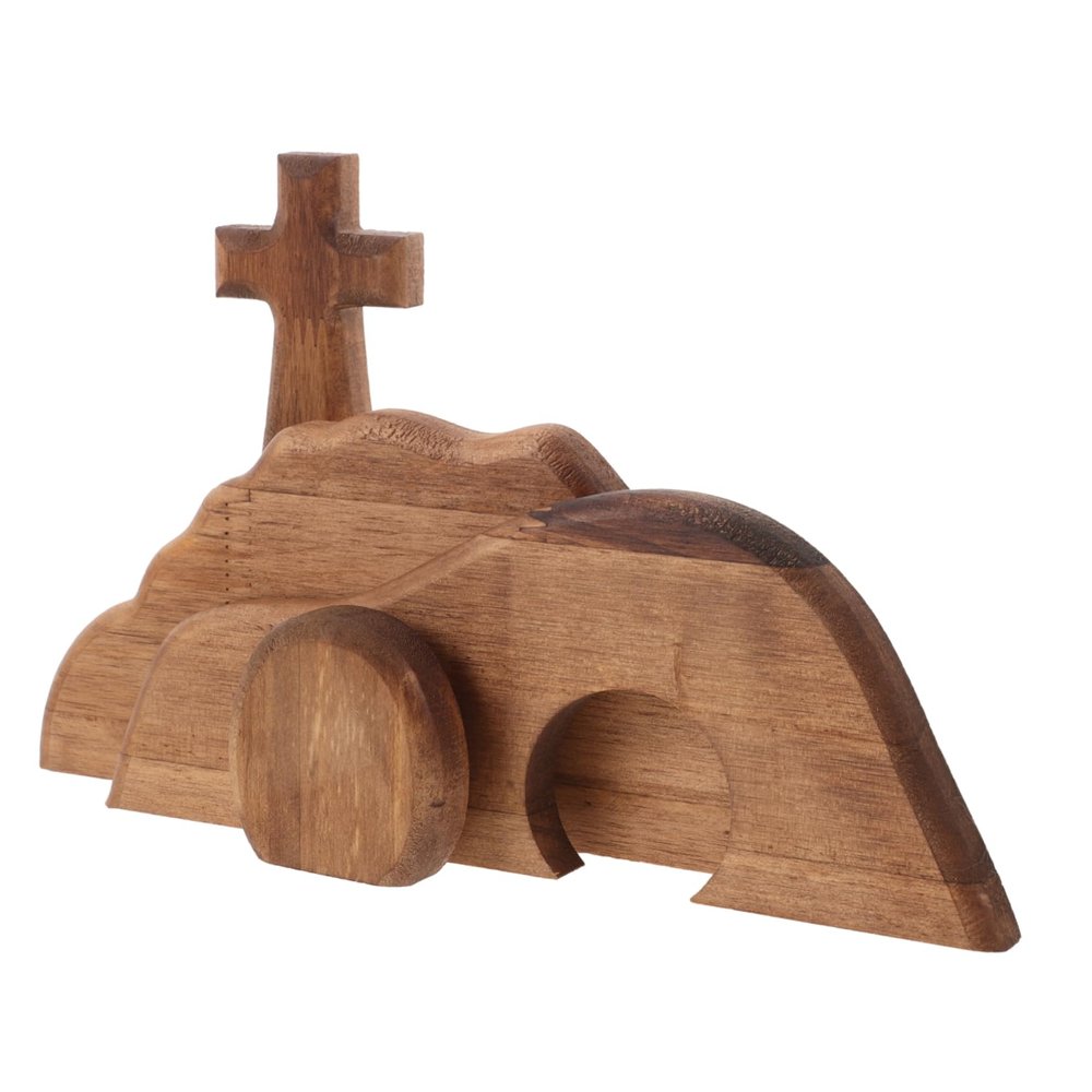 STOBAZA 1set Cross Centerpieces for Easter Decorations Decor Artistic Tabletop Ornaments for Home Garden