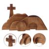 STOBAZA 1set Cross Centerpieces for Easter Decorations Decor Artistic Tabletop Ornaments for Home Garden view 2