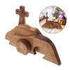 STOBAZA 1set Cross Centerpieces for Easter Decorations Decor Artistic Tabletop Ornaments for Home Garden view 3
