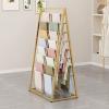 Craft Room Organiser Display Display Stand Hijab Organizer Scarf Holder Rack Hijab Display Hanger, Closet Racks for Hanging Clothes, Metal Floor Standing Pants Hanger 60cm/80cm/100cm/120cm Wide ( Colo view 1