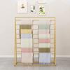 Craft Room Organiser Display Display Stand Hijab Organizer Scarf Holder Rack Hijab Display Hanger, Closet Racks for Hanging Clothes, Metal Floor Standing Pants Hanger 60cm/80cm/100cm/120cm Wide ( Colo view 3