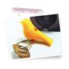 Holibanna Birdhouse Key Ring Yellow Sparrow Whistle Brown House Design Compact Keychain for Easy Access to Keys for Garden Home Decor view 4