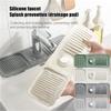 Tidy Splash Faucet Guard & Draining Mat, Splendiday Silicone Draining Mat, Kitchen Sink Faucet Mat Splash Guard, Silicone Draining Pad, Silicone Draining Mat for Kitchen Sink (Extra Large,Yellow) view 2