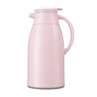1.6L Large Capacity Thermal Insulation Pot Portable Heat Kettle Coffee Tea Vacuum Flasks Glass Liner Bottle (Color : Black-JoJo's Bizarre Adventure1)