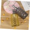 ABOOFAN Pineapple Grain Glass Pump Bottle Refillable Lotion Container Stainless Steel Nozzle for Shampoo and Conditioner for Home and Travel Use view 2