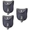 ABOOFAN 3pcs High Strength Nylon Camping Clothesline Portable Outdoor Clothesline Rope Windproof Black Cord for Hotel Camping view 1