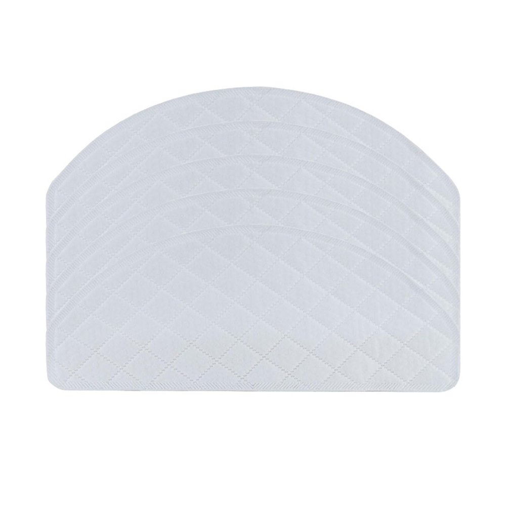 Mop Cloth Pads Compatible with Ecovacs Deebot OZMO 950 N8 N8 Pro T5 T8 T9 AIVI Robot Vacuum Cleaner Parts Washable Mopping Rag Replacement (Color : 5 x Disposable mop)