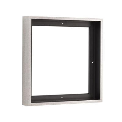Pixy Canvas Floater Frame 38x38 for 1-1/4 (1.25) inch Deep Canvas Paintings/Canvas Prints/Wood Canvas Panels/Wall Art/Wall Decor/Home Decor/Artwork (Antique Silver, 38 x 38 inch, Square)