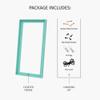 Pixy Canvas Floater Frame 38x38 for 1-1/4 (1.25) inch Deep Canvas Paintings/Canvas Prints/Wood Canvas Panels/Wall Art/Wall Decor/Home Decor/Artwork (Antique Silver, 38 x 38 inch, Square) view 3