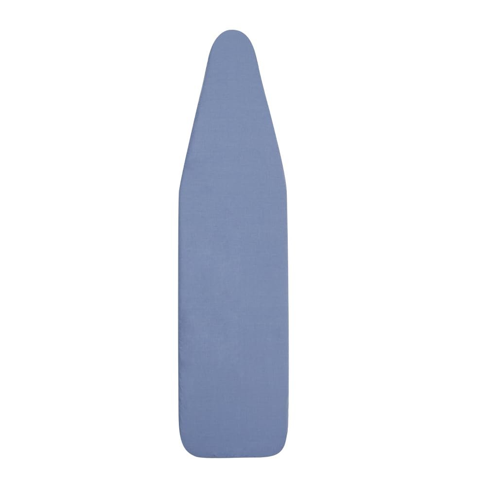 Ironing Board Cover and Pad (Forever Blue), 100% Cotton with Premium Polyester Padding by Seymour Home Products; Fits Full Size Board | Stain and Scorch Resistant; Elastic Edge | Laundry Accessories