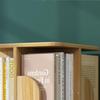 HOBIBA bookcases Rotating Bookshelf Floor-to-Ceiling Movable Bookcase Large- Storage Rack with Wheels 2/3/4 Layers Display Corner Standing Bookshelf(Size:2 Layer(74.5cm)) view 4