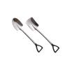 GLigeT Tablespoons Creative Shovel Stainless Steel Retro Spoon Dessert Spoon Watermelon Spoon Engineer Shovel Spoon Serving Spoon (Color : Flat head, Size : Mirror surface), Dingzhebo2022 view 3