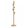 BABETT Coat Rack Freestanding Hall Tree Stand Home Storage Clothes Rack Bedroom Floor-Standing Vertical Coat Rack Wooden Clothes Rack Coat Tree Standing Coat Rack view 1