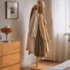 BABETT Coat Rack Freestanding Hall Tree Stand Home Storage Clothes Rack Bedroom Floor-Standing Vertical Coat Rack Wooden Clothes Rack Coat Tree Standing Coat Rack view 4