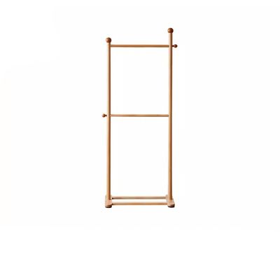 BABETT Coat Rack Freestanding Hall Tree Stand Wooden Coat Rack Bedroom Simple Clothes Rack Floor-Standing Vertical Clothes Storage Rack Coat Tree Standing Coat Rack (Size : B:70 * 40 * 177cm)
