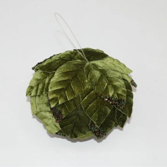 Jim Marvin 150MM Velvet Leaf Ball Green (150MM, Green)