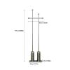 BABETT Coat Rack Freestanding Hall Tree Stand Coat Rack, Household Floor-Standing Bag Rack, Nordic Metal Bedroom Storage Clothes Rack Light Luxury Clothing Rack Coat Tree Standing Coat Rack view 2