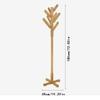 Coat Rack Freestanding Hall Tree Stand Nordic-style Home Floor-standing Clothes Hanger Simple Creative Tree-shaped Coat Rack Indoor Vertical Clothes Rack Coat Tree Standing Coat Rack ( Color : B , Siz view 2