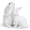 Hodao Happy Resin Bunny Decorations - Cute Rabbit Indoor Home Decor & Gifts (White Rabbit) view 4