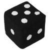 Comfortable Cubes Foot Stool, Simple Soft Warm Dice Design Stool Shoe Changing Foot Stools for Home Living Room Office Doorway Apartment(Black,L) view 4