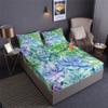 Desert Plant Succulent Decoration Cacti Comforter Set Bed in A Bag 7PCS Succulents Bedding Set,includ 1 Fitted Sheet + 1 Comforter + 4 Pillow Shams + 1 Flat Sheet (B,Full-Bed in A Bag-7PCS) view 3
