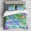 Desert Plant Succulent Decoration Cacti Comforter Set Bed in A Bag 7PCS Succulents Bedding Set,includ 1 Fitted Sheet + 1 Comforter + 4 Pillow Shams + 1 Flat Sheet (B,Full-Bed in A Bag-7PCS) view 4