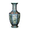 Blue Porcelain Large Flower Vase, China Ceramic Vases for Flowers,Home Decorations for Living Room China vases Animal Ceramic vase China Ceramic Decor Chinese Ceramic vase Blue and White vase Blue an view 1