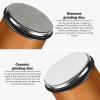 AIERLIAN Knife Sharpener Tool, Rolling Knife Sharpener Kit, Knife Sharpening with Diamonds and Ceramic for Steel of Any Hardness, Kitchen knife Sharpener with 15 & 20 Degree Magnetic Angle(Brown) view 3