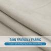 H.VERSAILTEX Fleece Couch Cushion Covers Stretch Couch Covers for 3 Cushion Couch Sofa Thick and Soft Couch Covers Washable (3 Seater Cushion Cover, Pale Oak) view 3
