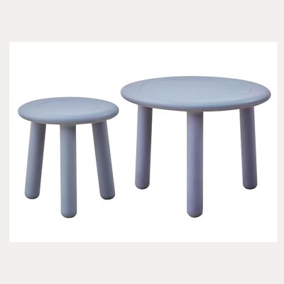 SJIOUEOT Sofa Side Table, Living Room Simple PE Nesting Table/Round Coffee Table, Bedroom Bedside Table, Kindergarten/Children's Playg Table (Color : I)