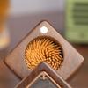AMONG Toothpick Dispenser Portable Retro Commercial Toothpick Holder Home Kitchen Restaurant Desktop Toothpick Holder Dispenser Tooth Picks Container Case view 3
