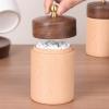 AMONG Toothpick Dispenser Dental Floss Box with Lid, Toothpick Jar, Creative Cotton Swab Storage Box, Household Multi-Purpose Storage Jar Tooth Picks Container Case view 4