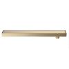 Floor drain,Drain Protectors,Invisible Linear Shower Drain Rectangle Shower Floor Drain Stainless Steel Brushed Gold Linear Floor Drain, Floor Drainer With Hair Strainer For Kitchen Wash(Size:20cm,Col view 1