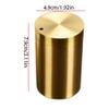 AMONG Toothpick Dispenser Brass Toothpick Holder Household Toothpick Box Portable Restaurant Living Room Restaurant Desktop Toothpick Holder Dispenser Tooth Picks Container Case (Color : C) view 2