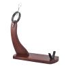 GLANSI Ham Stand Spain, Ham Holder, Ham Stand for Carving Spanish Hams, Wooden Ham Carving Stand, Ham Rack with Non Slip Pad, Kitchen Stand, Slicing Spanish Hams for Home Kitchen Carving view 1