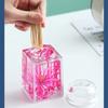 AMONG Toothpick Dispenser Acrylic Toothpick Bottle Household Toothpick Box Portable Restaurant Living Room Restaurant Desktop Toothpick Holder Dispenser Tooth Picks Container Case (Color : B) view 4