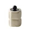 AMONG Toothpick Dispenser Toothpick Box Household Creative Ceramic Toothpick Holder Portable Dental Floss Box Cotton Swab Storage Box Tooth Picks Container Case (Color : A1) view 1