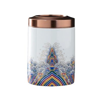 10.7cm Portable Tea Can Sealed Pot Ceramic Creative Mini Chinese Style Chinese Style